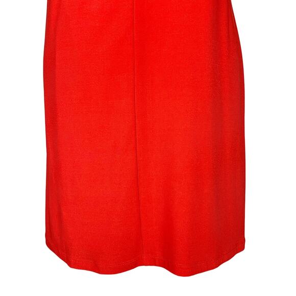 Cynthia Steffe Emerson Sleeveless Halter Dress S Small Red Persimmon - Picture 10 of 12